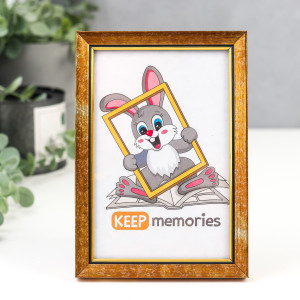 90653682 Рамка 5367332, 15x10 см, пластик, цвет золотистый Keep memories STLM-0324269 KEEP MEMORIES