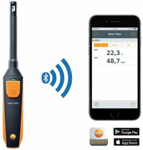 Testo Bluetooth термогигрометр Smart probes 0560 1605