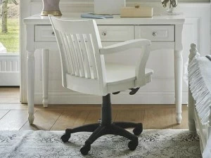 Arrediorg.it® Регулируемый по высоте деревянный стул на колесиках Princess 818 chair