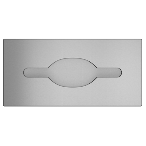 A842-B Встраиваемый диспенсер для одноразовых носовых платков из нержавеющей стали duten