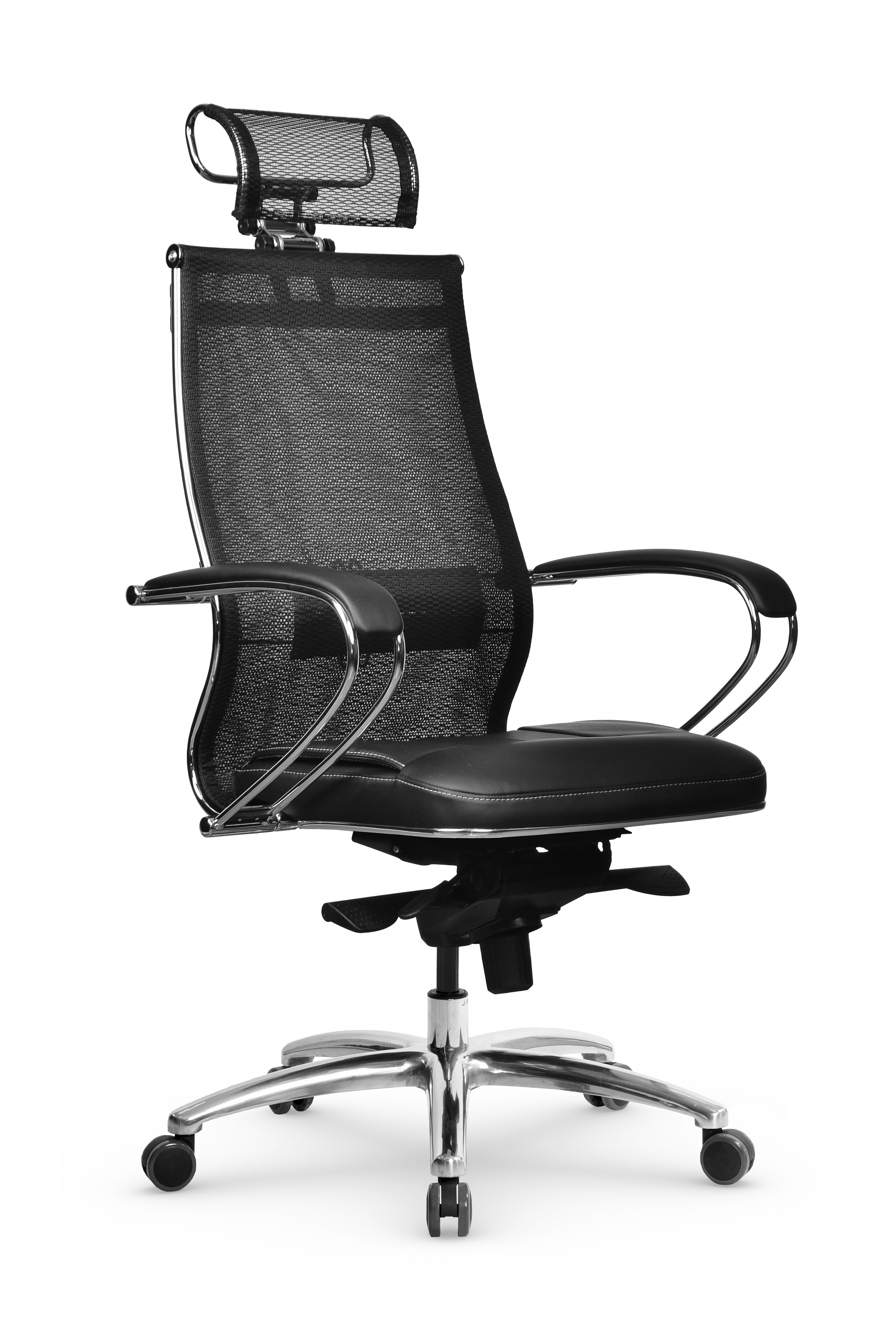 90482146 Офисное кресло Samurai экокожа цвет хромированный z312421613 STLM-0245499 МЕТТА