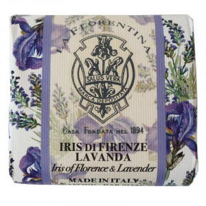 537851 Мыло "Iris of Florence & Lavender / Флорентийский Ирис и Лаванда", 106 г la florentina