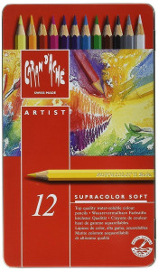 372567 Карандаши цветные "Supracolor", 12 цветов Carandache