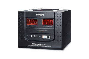 15554324 Стабилизатор напряжения AVR-3000 LCD SVEN