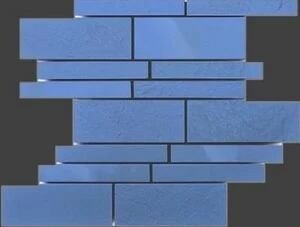 Универсальная мозаика синий 395x300