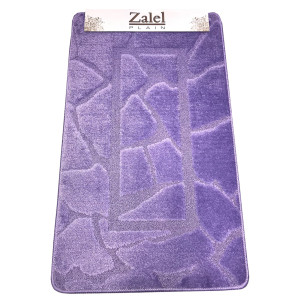 Коврик для ванной комнаты 5590_lilac 90х55см цвет фиолетовый ZALEL