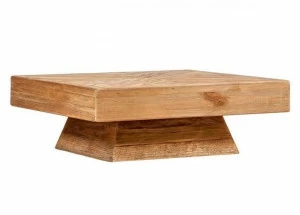 Arrediorg.it® Низкий квадратный журнальный столик из массива дерева Woodside Ah702-1 table