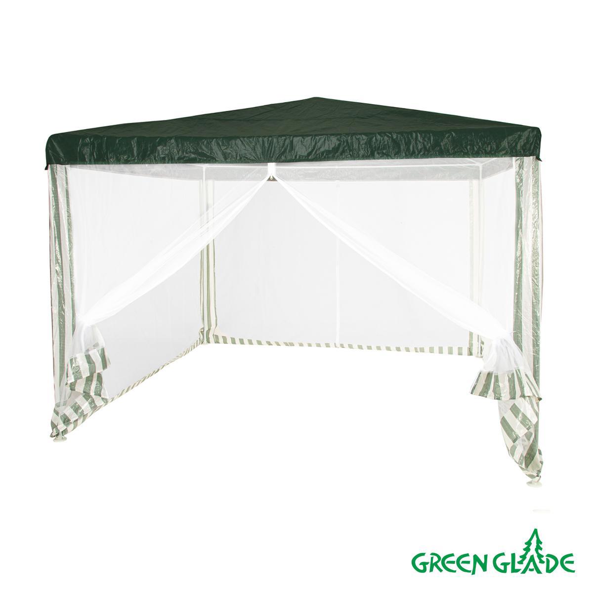 90303711 Тент садовый 3х3х2.5м зеленый 1028 STLM-0176015 GREEN GLADE