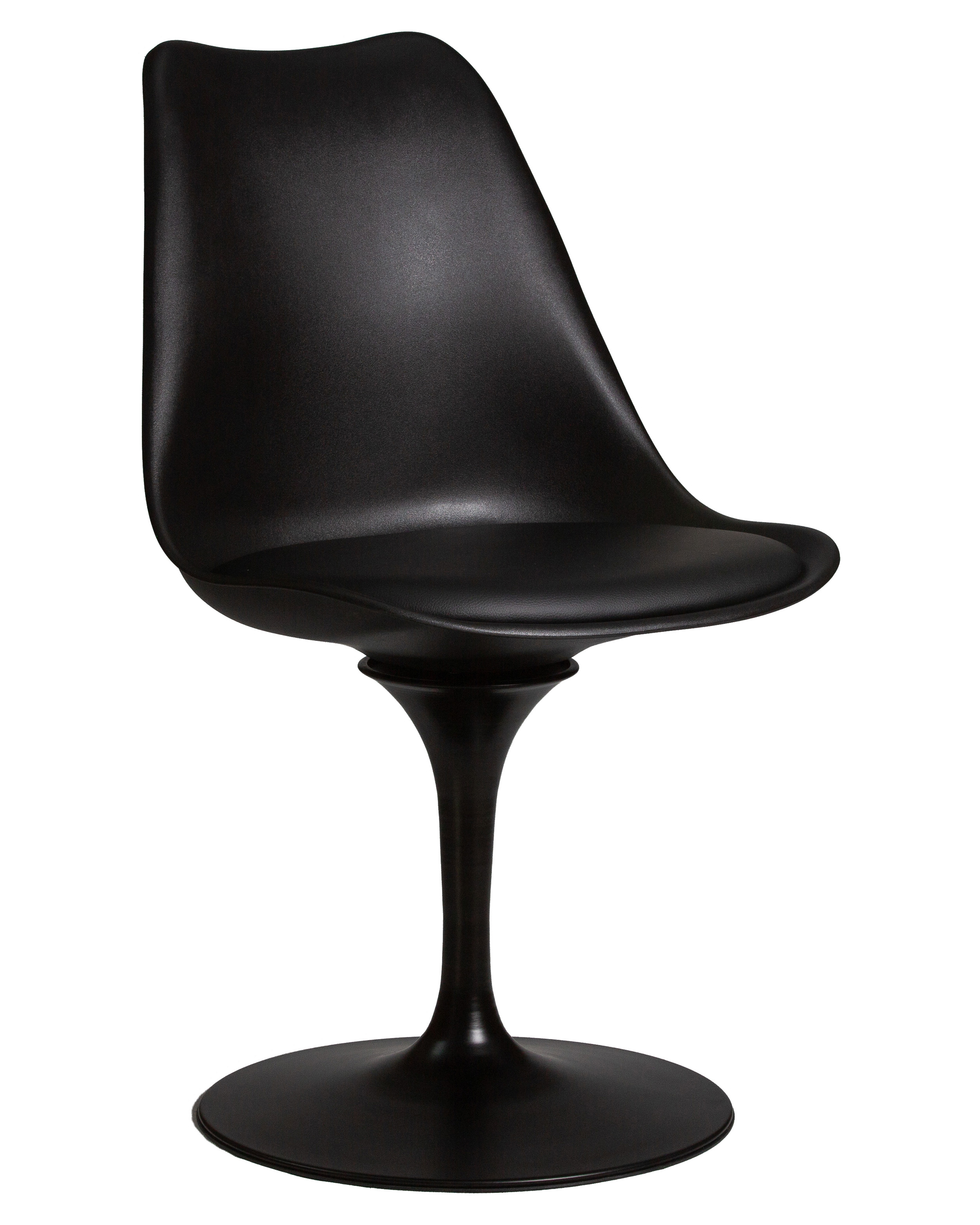90297648 Кухонный стул Tulip 44х83х50см полипропилен цвет черный LMZL STLM-0173527 DOBRIN