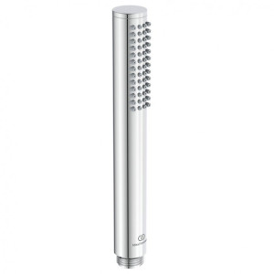 BC774AA Металлический ручной душ типа Stick, цельный металлический корпус, цилиндрический дизайн, с логотипом Ideal Standard IDEALRAIN