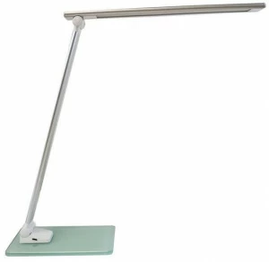 Unilux Настольная лампа из алюминия и стекла с гибким кронштейном  400124478