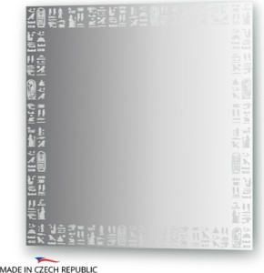 Cz 0753 Зеркало с орнаментом - луксор 60Х60 см FBS Artistica