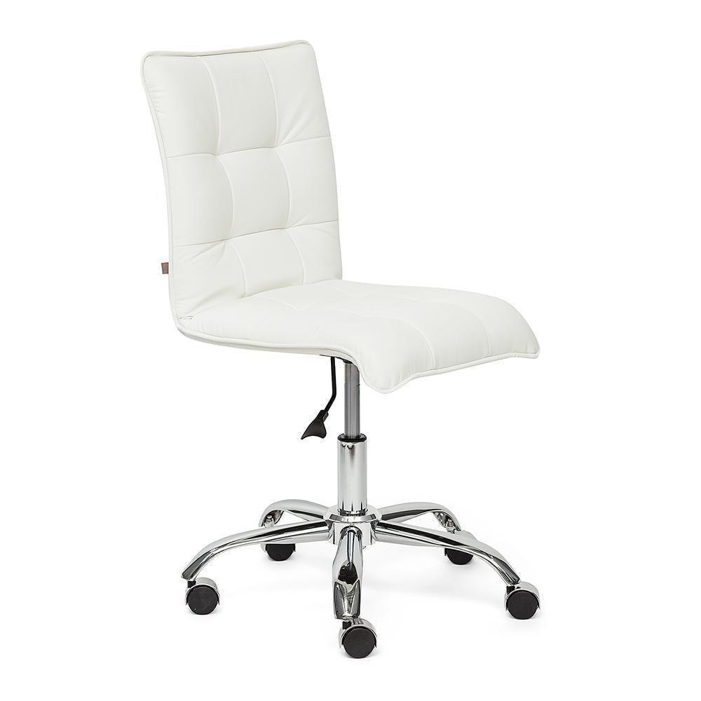 90451790 Офисное кресло zero экокожа цвет белый 12625 STLM-0227768 TETCHAIR
