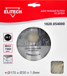 93762216 Диск пильный 1820.054000 STLM-0566302 ELITECH