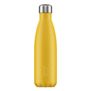B500MABYE Термос matte, 500 мл, желтый Chilly's Bottles