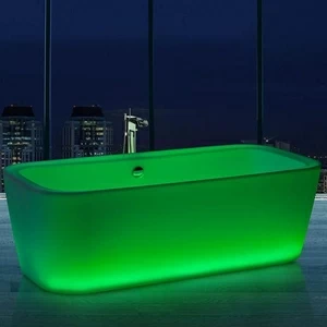 Aquamass — Ванны напольные с RGB подсветкой
