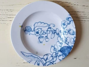 Francesca Colombo Суповая тарелка из фарфора Azzurro d’estate
