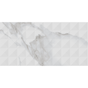 86926174 Плитка настенная рельефная Asana Marble H 20x40 см 1.2 м² мрамор цвет серый STLM-0072520 CULTO