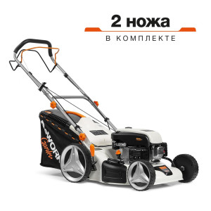 Газонокосилка бензиновая самоходная L 50 SP 5.00 л.с. 48 см DEWORKS