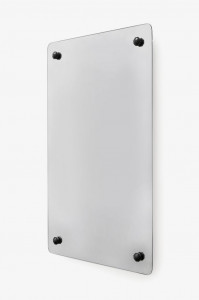 MOMR02 Металлическое прямоугольное настенное стационарное зеркало Montgomery 24 "x 38 3/4" x 1 5/8 " Waterworks