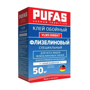 90107405 Клей для флизелиновых обоев PU02FLIZ0325 50 м² STLM-0109394 PUFAS