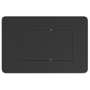 R301-N Двойная клавиша смыва с матовым черным покрытием duten