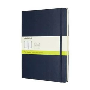 Блокнот Moleskine CLASSIC XLarge 190х250мм 192стр. нелинованный твердая обложка фиксирующая резинка