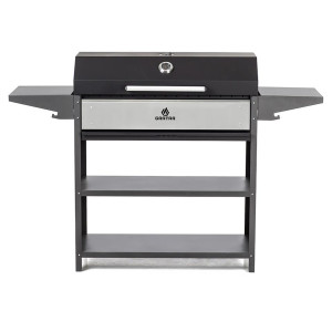 Мангал Professional Optima BBQ 85х158х111 см cталь GRATAR