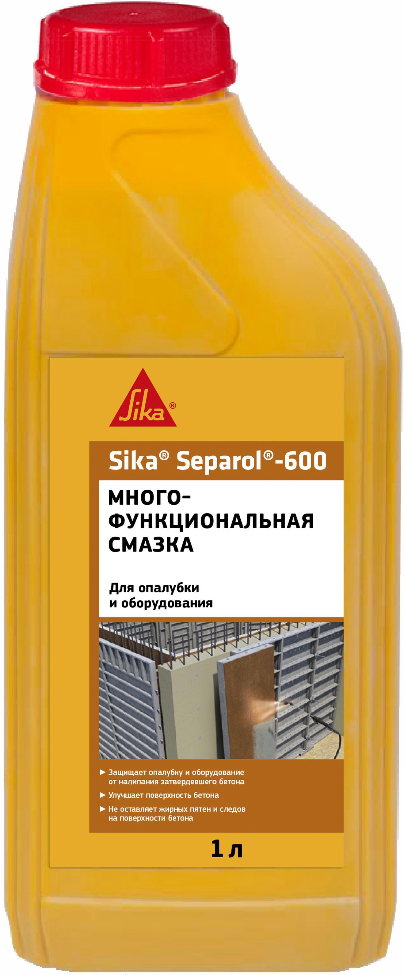 90260634 Смазка синтетическая Separol-600 для форм и опалубки 1 л STLM-0153546 SIKA