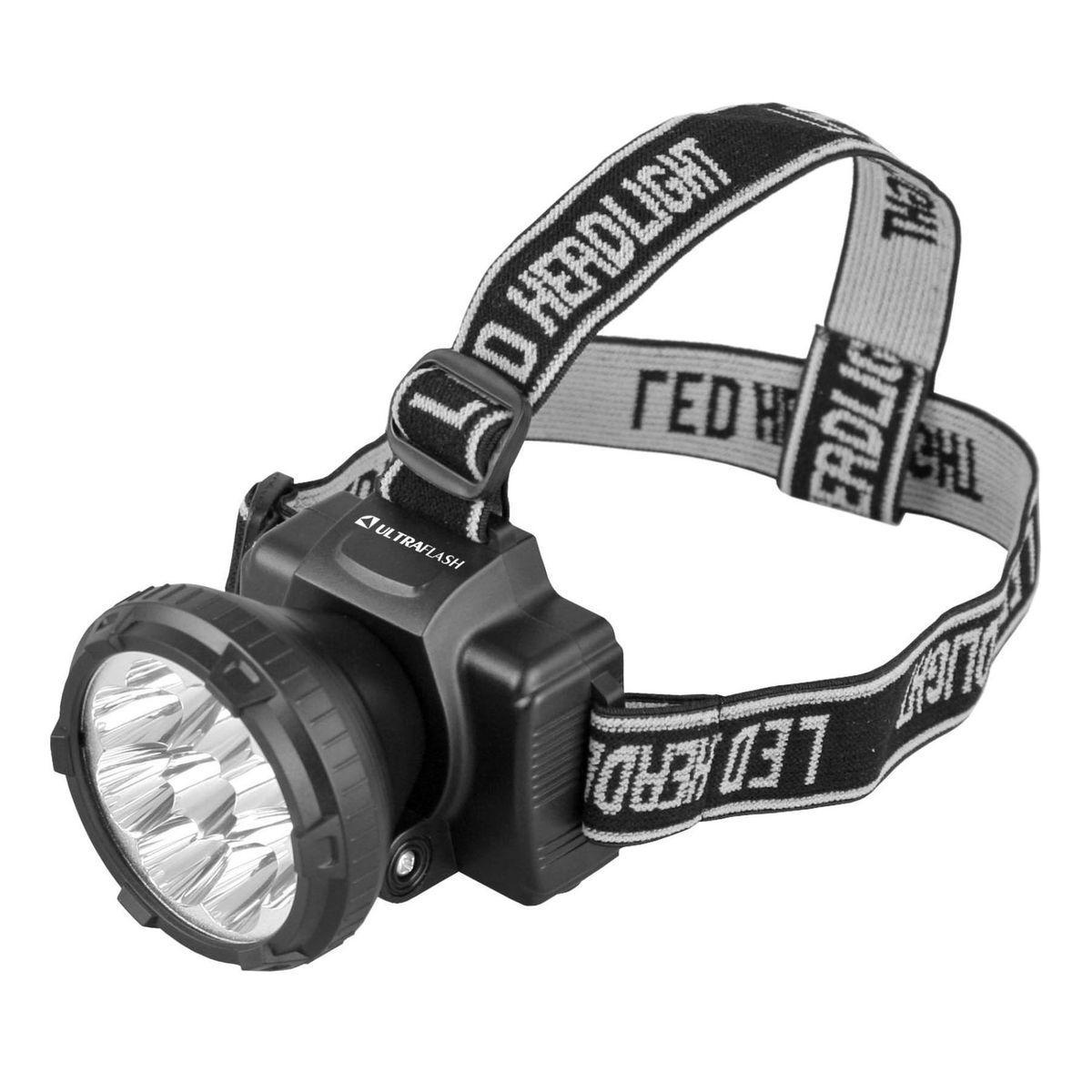 LED5363 Налобный светодиодный фонарь аккумуляторный 90х75 33 лм 11257 Ultraflash Headlite