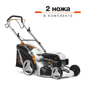 Газонокосилка бензиновая самоходная L 55 SP 6.00 л.с. 54 см DEWORKS