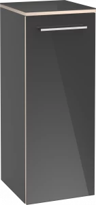 Villeroy&Boch Шкаф Боковой Прямоугольная версия A89500B3 Avento Стекло черное