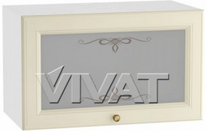 82810 Версаль Шкаф верхний горизонтальный остекленный ВГ 600 + Ф-86 Vivat-мебель