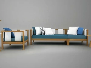 Host & Home Модульный диван из дерева Tiera