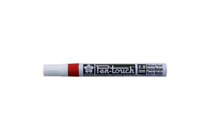 18133945 Маркер Pen-Touch тонкий стержень 2.0мм, Красный XPFKA 19 SAKURA