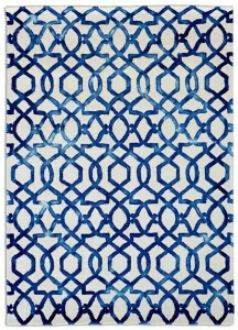 G.T.DESIGN Прямоугольный шерстяной коврик с геометрическими мотивами Casablanca
