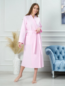 90757554 Банный халат В-02(8)58-60 размер 58 цвет розовый STLM-0370409 РОСХАЛАТ