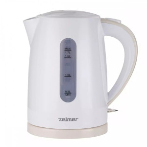 90829119 Электрический чайник Zck7616i 1.7 л пластик цвет белый STLM-0402303 ZELMER