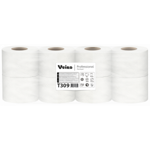 Т207/1 Veiro Туалетная бумага в рулонах Veiro Professional Premium T207/1 8 рулонов по 15 м