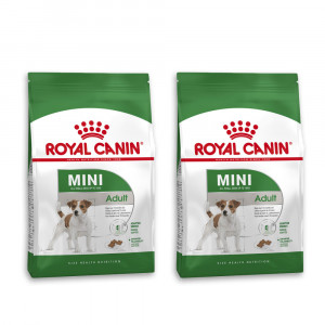 ПР0017183*2 Корм для собак Size Mini Adult для мелких пород с 10 мес. до 8 лет сух. 4кг (упаковка - 2 шт) ROYAL CANIN