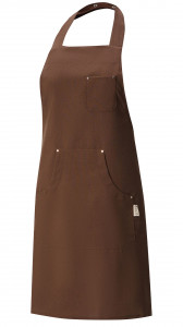 60697 Фартук с нагрудником chocolate (коричневый) IRMA  Одежда для официантов  размер