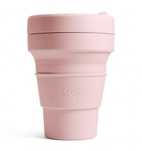 539292 Стакан складной "Pocket Cup", 355 мл, розовый Stojo