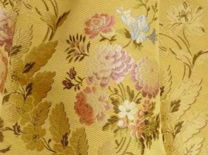 LELIEVRE Шелковая ткань с цветочными мотивами Pompadour