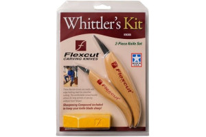 15561197 Резчицкий набор, 2 ножа + хон.паста Whittler's Kit ETD KN300 Flexcut
