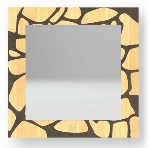 LIGNIS® Квадратное настенное зеркало в раме Dolcevita nature 12.059