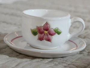 Cerasarda Керамическая чашка с блюдцем Primavera rosa Pttpr/ttpr
