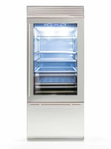 FHIABA Холодильник со стеклянной дверцей с морозильной камерой X-pro Xs8990tgt