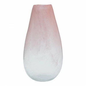 Ваза стеклянная розовая 39 см Garda Decor GARDA DECOR - 113768 Розовый