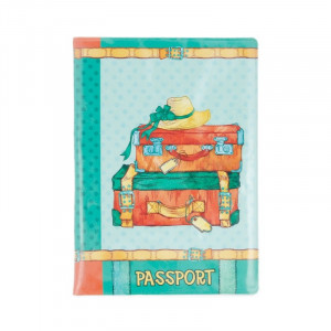 33542 Обложка для паспорта из ПВХ ( 13.3 x 19.1 см) Путешествие Феникс-Презент