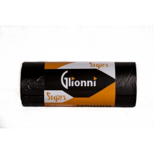 180-25/250 Glionni Мешки для мусора ПНД Glionni SUPER 180-25/250 10 шт по 180 л черный